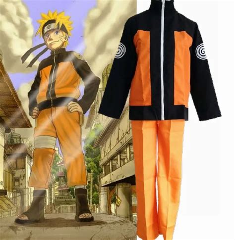 Adult Halloween Costumes Uzumaki Naruto Cosplay Costume For Men Anime