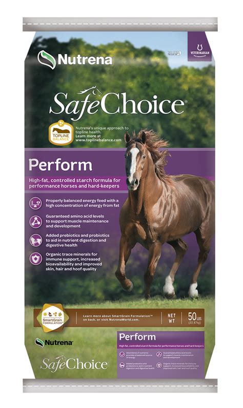 Safechoice Perform Horse Feed G5 Feed And Outdoor G5 Feed And Outdoor