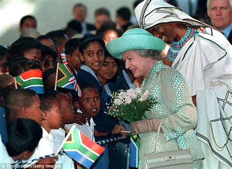 Elizabeth Ii Was Renamed Rain Queen In South Africa Daily Mail Online