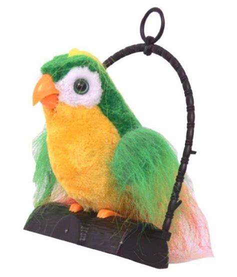 Talk Back Parrot Battery Operated Toy For Kids Multicolor Buy Talk