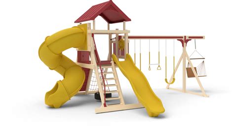 Download Swing Set Delivered And Installed Playground Slide Png Image