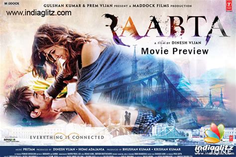 Raabta Bollywood Movie Preview Cinema Review Stills Gallery Trailer