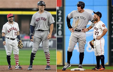 Comparing The New Aaron Judge Jose Altuve Photo To The 2017 Classic
