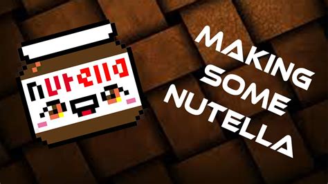Sweet Anime Making Kawaii Nutella Pixel Art In Photoshop