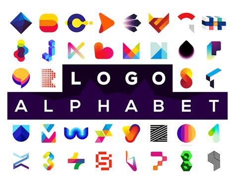 Alphabet A Z Letter Marks Logo Symbols Collection On Behance Logo