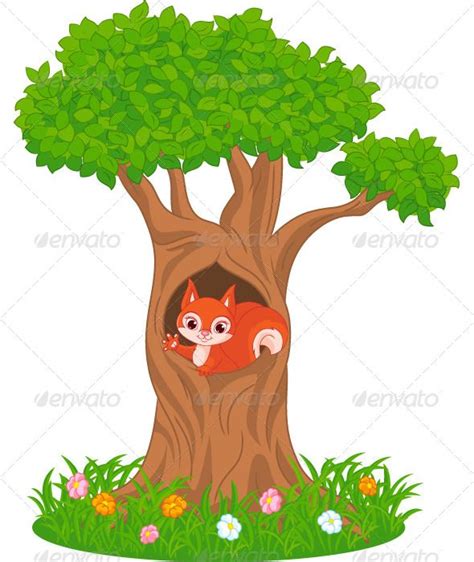 My cat won't leave the christmas tree alone. Vectors - Squirrel | GraphicRiver | Vector graphics design ...