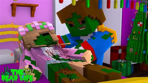 Infected Little Donny Bites His Ex Girlfriend Little Kelly Minecraft Dead Life Youtube