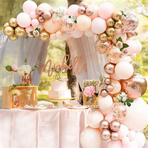 Balloon Arch Kit 96pcs Balloons Arch Garland Kit With Pink