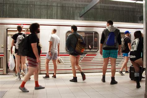 The Annual No Pants Subway Ride Just Another Day In La