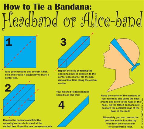 Make A Bandana Headband