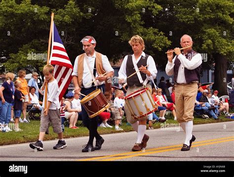 Oldest Continuous Fourth Of July Parade Pekin Indiana Stock Photo Alamy