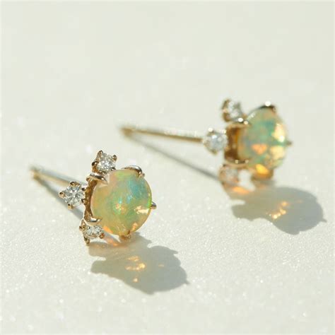 sakura-stud-earrings,-opal-stud-earrings,-eye-jewelry,-opal-earrings-stud