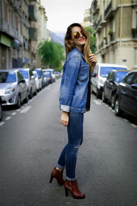 20 Outfit Ideas Tips On How To Wear Denim Jacket