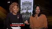 Michel'le, Rhyon Nicole Brown talk Lifetime movie "Surviving Compton"