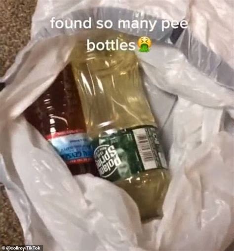 Man Leaves Dozens Of Water Bottles Filled With Urine All Over The Floor Of His Girlfriend S