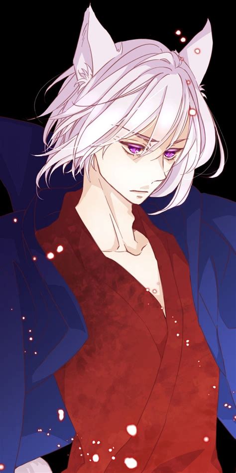 Wolf White Hair Red Eyes Anime Boy Mine Is White Hair With Red Eyes