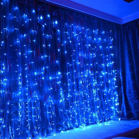 Torchstar 98ft X 98ft Led Curtain Lights Starry Christmas String