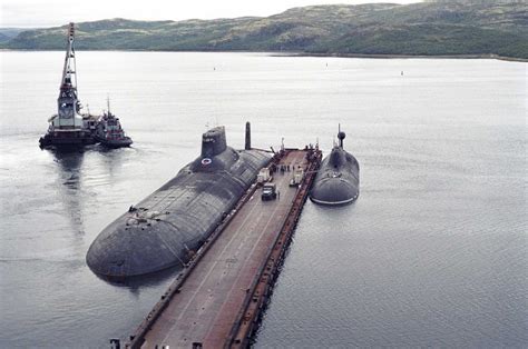 Project 941 Akula Typhoon Class Ssbn Severstal Tk 20 And Project 971 Shchuka B Akula Class Ssn