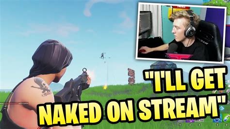 TFUE SAYS HE LL GET NAKED ON STREAM Best Fortnite Moments YouTube