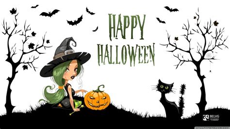 Halloween Witch Wallpapers Wallpaper Cave
