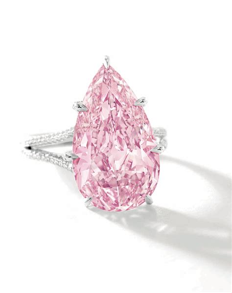 ‘flawless Pink Diamond To Go To Auction At Sothebys For Hk100