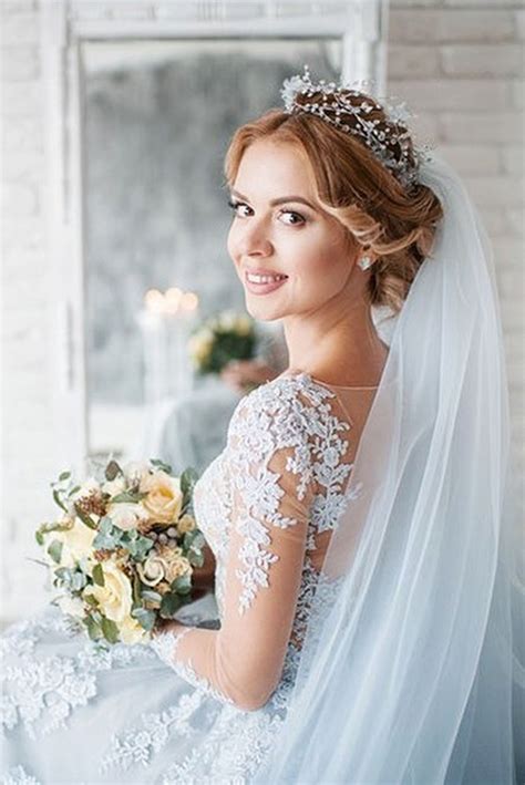 But, this is your big day which calls for the full princess treatment. 36 Wedding Hairstyles With Veil - My Stylish Zoo