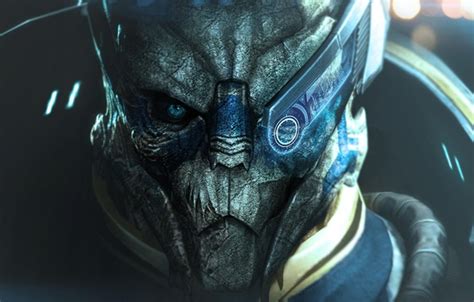 Wallpaper Mass Effect Garrus Vakarian Turian Images For Desktop