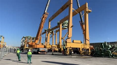 Desguace Transtainers Rtg´s Puerto De Valencia Recogil