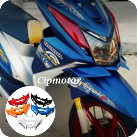 Jual Winglet Beat Fi Hitam Merah Biru Putih