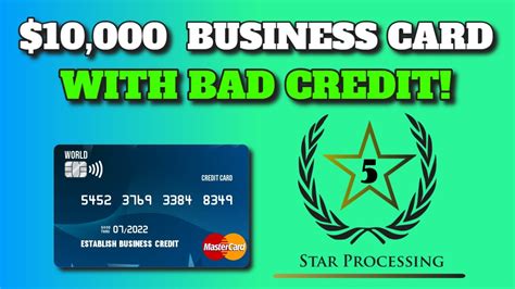 We did not find results for: Get a $10,000 Business Credit Card with Bad Personal Credit! - YouTube