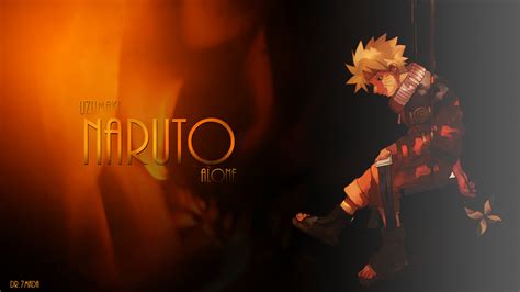 Uzumaki Naruto Alone Wallpaer By Dr 7mada On Deviantart