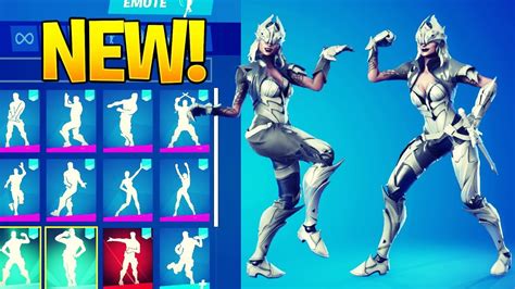 New Corrupted Arachne Skin With Dance Emotes Fortnite Youtube