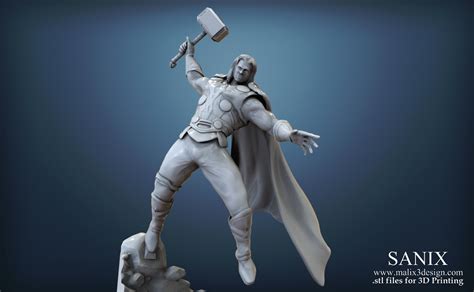 Superheroes Scene God Of Asgard 3d Model For 3d Printing