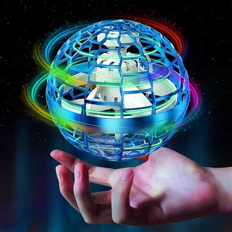 Flying Ball Toy Globe 360°rotating Hand Controlled Flying Orb Ball Toys