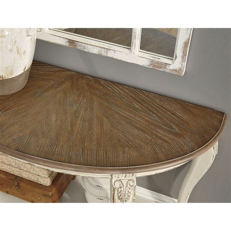Maybe you would like to learn more about one of these? Signature Design by Ashley Realyn Two-Tone Sofa Table ...