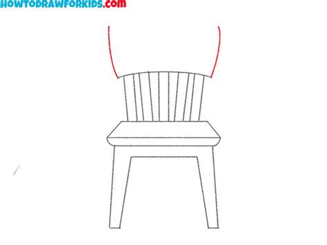 How To Draw An Easy Chair Easy Drawing Tutorial For Kids