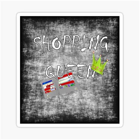 The only difference is that by logging in this way, the amazonsmile foundation will donate 0.5% of the price of eligible purchases to queen of the apostles. Sticker: Shopping Queen | Redbubble