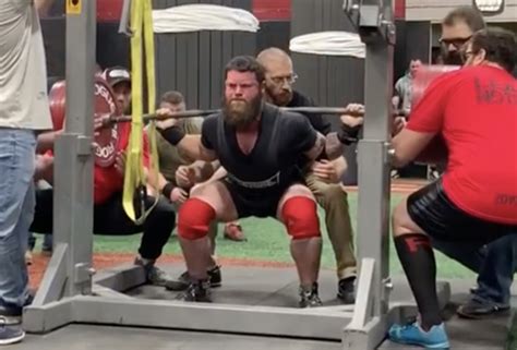 Powerlifter Tom Kallas Grinds For An Epic All Time World Record Squat