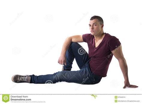 Full Body Shot Of A Sexy Beautiful Young Model Stock