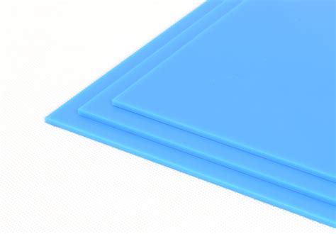 Light Blue Acrylic Perspex® Sheet Cut To Size Cut Plastic Sheeting