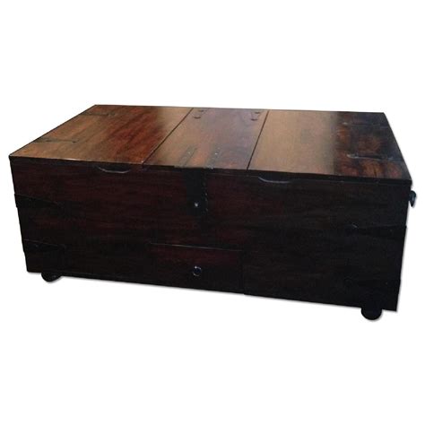 William Sheppee Usa Solid Wood Trunk Coffee Table Aptdeco