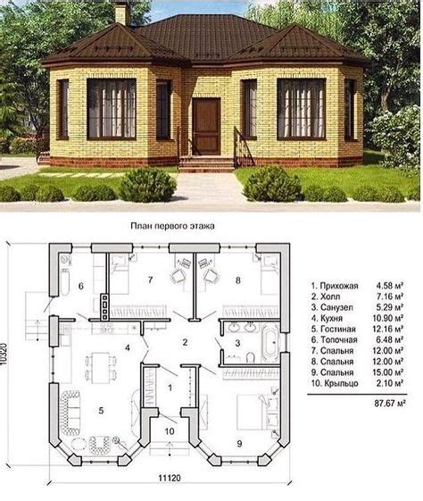 Captivating 2 Bedroom Home Plan Ulric Home Cd9