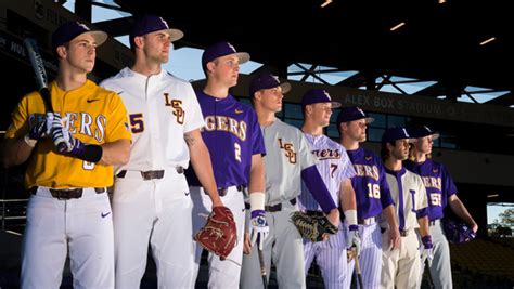 Lsu Baseball Unveils Incredible Uniform Lineup Stadium