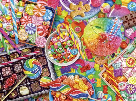 Candylicious 1000 Pieces Buffalo Games Puzzle Warehouse