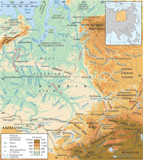 Yenisey River Map Russia Get Latest Map Update
