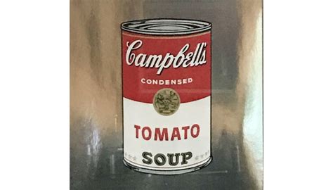 Campbells Soup By Andy Warhol Charitystars