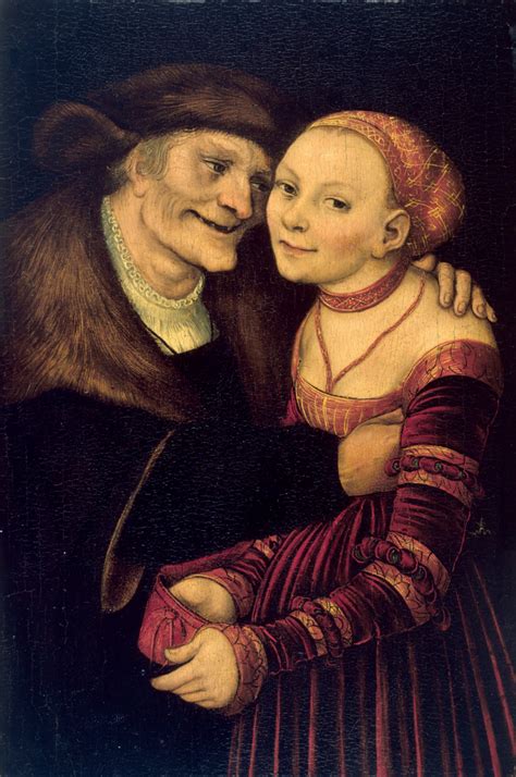 Las Malas Parejas De Cranach Lucas Cranach Historia Arte Ha
