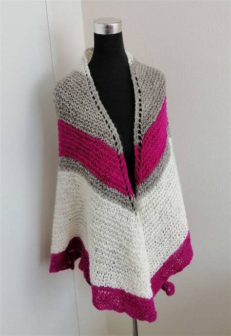 Triangular Prayer Shawl Crochet Pattern To Lift Up Your Spirit Large