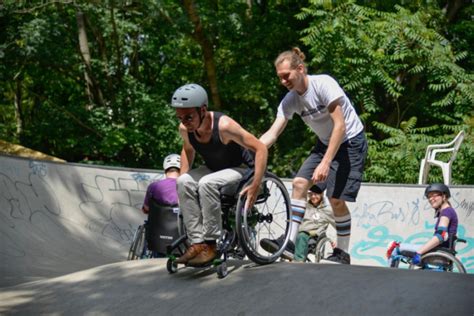 Wheelchair Skating Workship With David Lebuser Conne Island Photo By