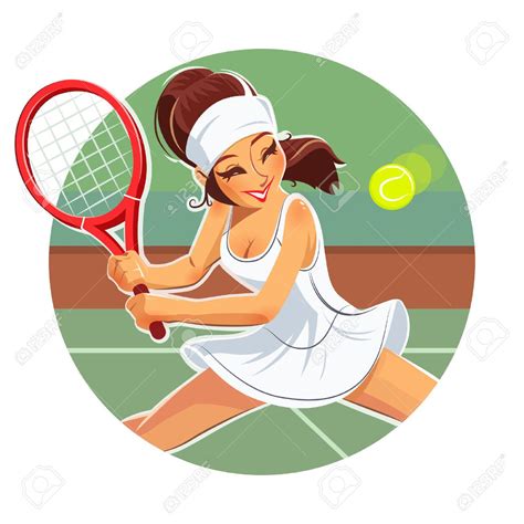 Women Playing Tennis Clipart 10 Free Cliparts Download Images On